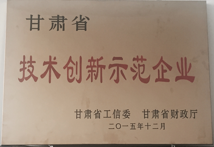 技术创新示范企业